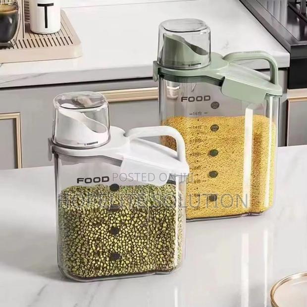 Acrylic Airtight Cereal Storage Container - thumbnail 4