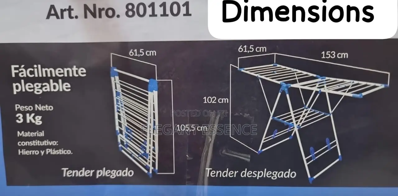Assembled Multifunctional Outdoor Folding Drying Rack