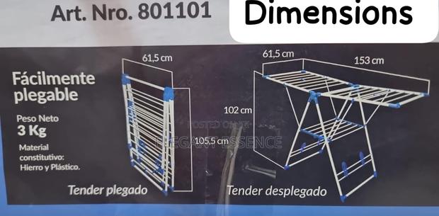 Assembled Multifunctional Outdoor Folding Drying Rack - thumbnail 2