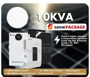 10kwh Inverter+48v Lithium Battery Solar Package