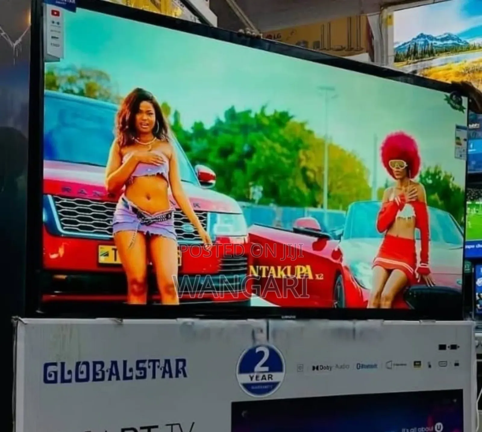 Bluetooth Enabled Globalstar 65 Inch Smart Tv
