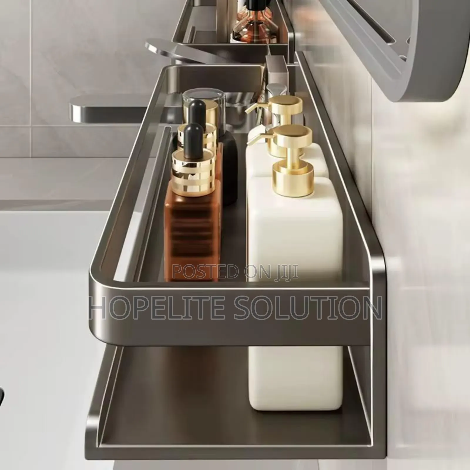 Wall Mounted Bathroom Storage / Spice Storage Rack