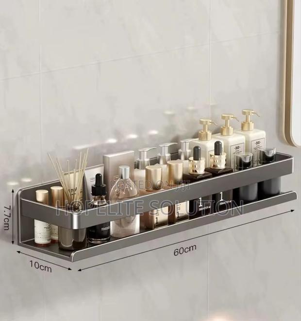 Wall Mounted Bathroom Storage / Spice Storage Rack - thumbnail 3