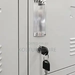 Office Cabinet; 12 Lockers Grey Office Filing Cabinet
