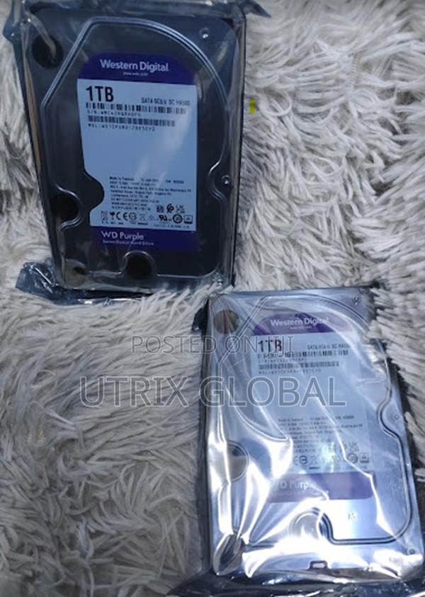 Wd Purple 1tb Hard Disk Reliable Cctv Recording Drive