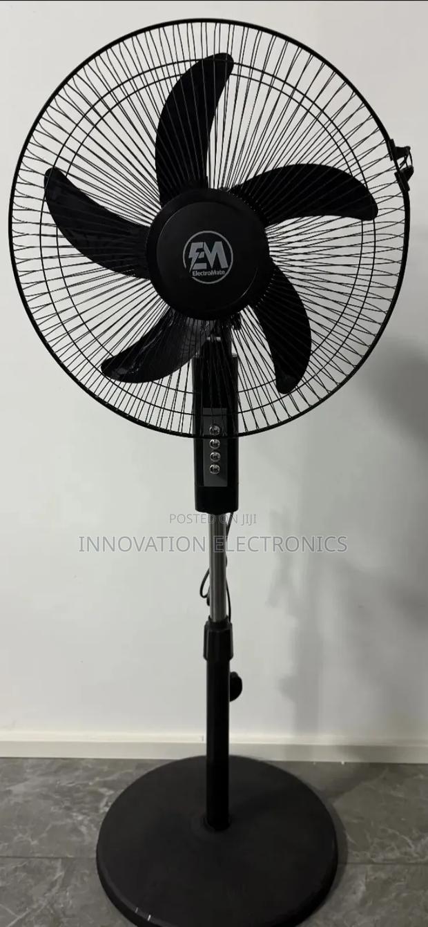 Black 16 Inches Electromate Electromate Standing Fans