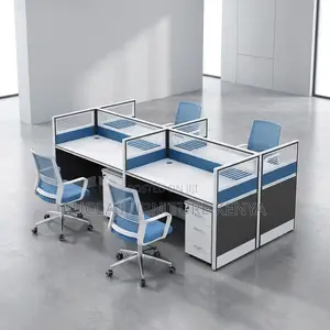 4-seater Modular Office Team Workstation