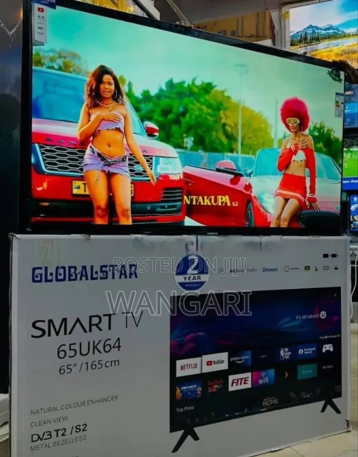 14 Months Warranty Vitron Globalstar 65 Inch Smart Tv