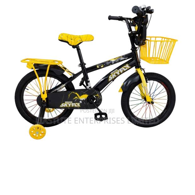 Skyfly Size 16 Kids Bicycle With Trainer Wheels
