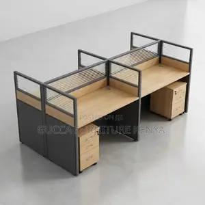 4-seater Modular Office Team Workstation