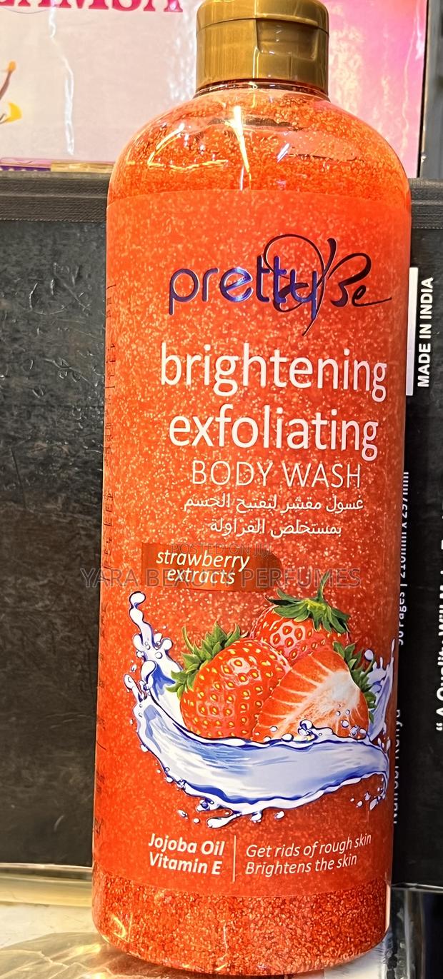 Pretty Be Strawberry Brightening Exfoliating Body Wash - main view