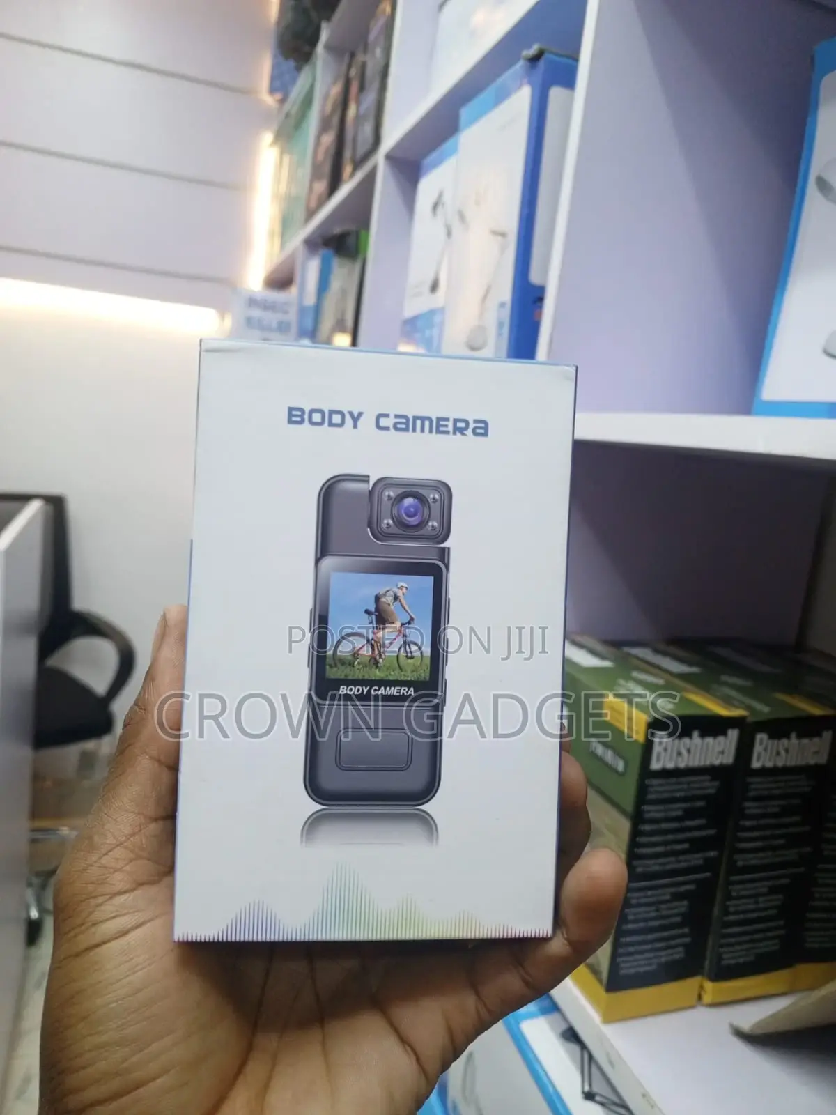 Wearable Body Cam 180° Lens Night Vision 128gb Support