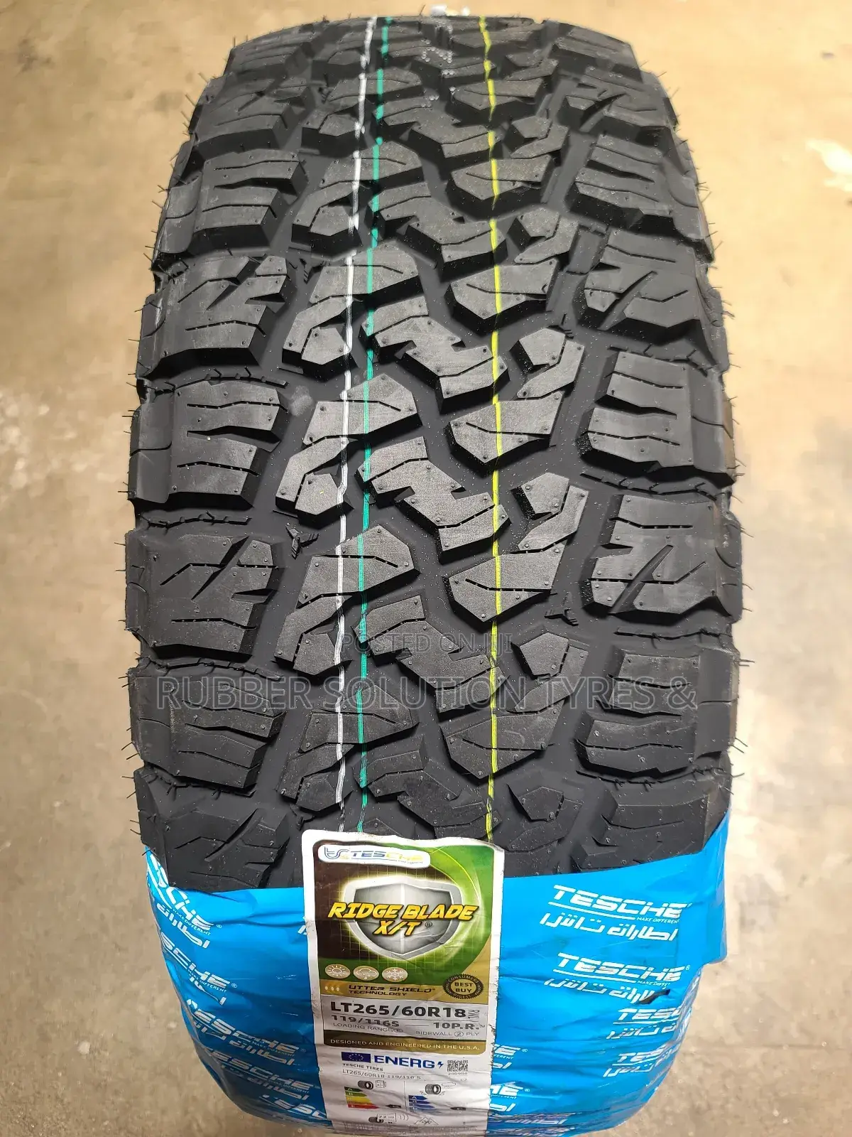 265/60r18 Tesche Tyres Ridge Blade X/T 10pr