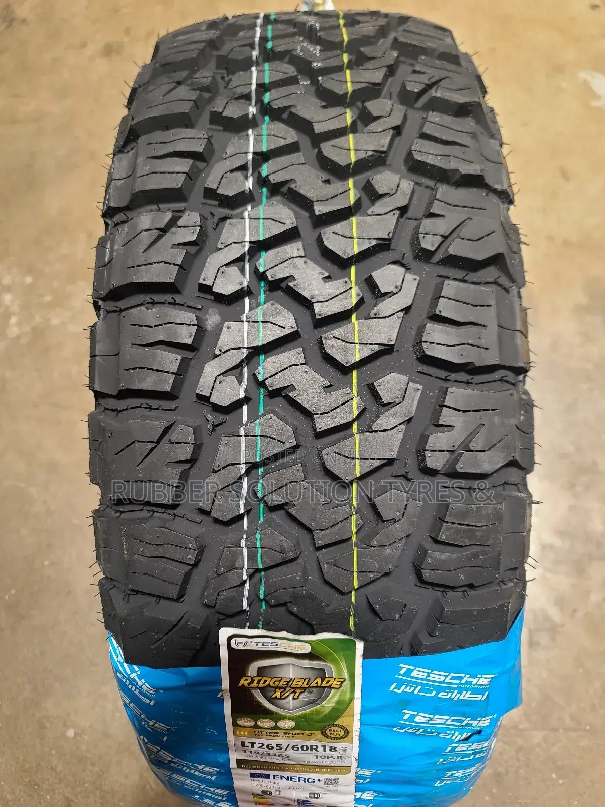 265/60r18 Tesche Tyres Ridge Blade X/T 10pr