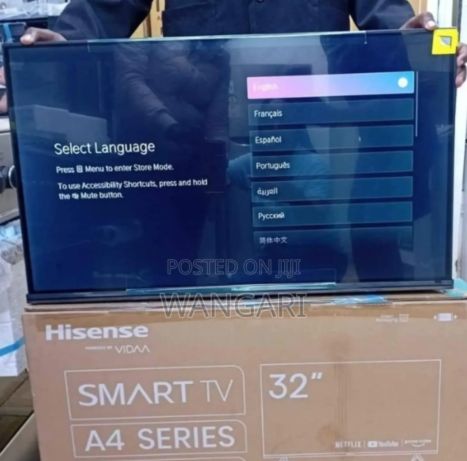 Vidaa Hisense 32 Inch A4 Series Smart Tv