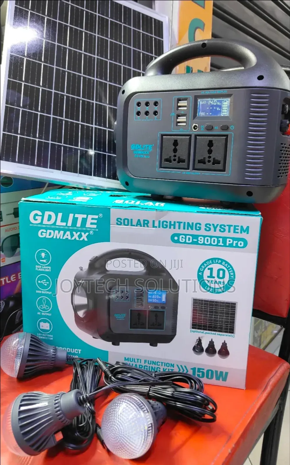 Gdlite Solar /Electric Power Generator 150w Power Station