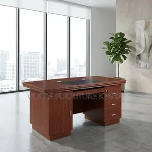 1.2 Meters Executive Mahogany Office Desk