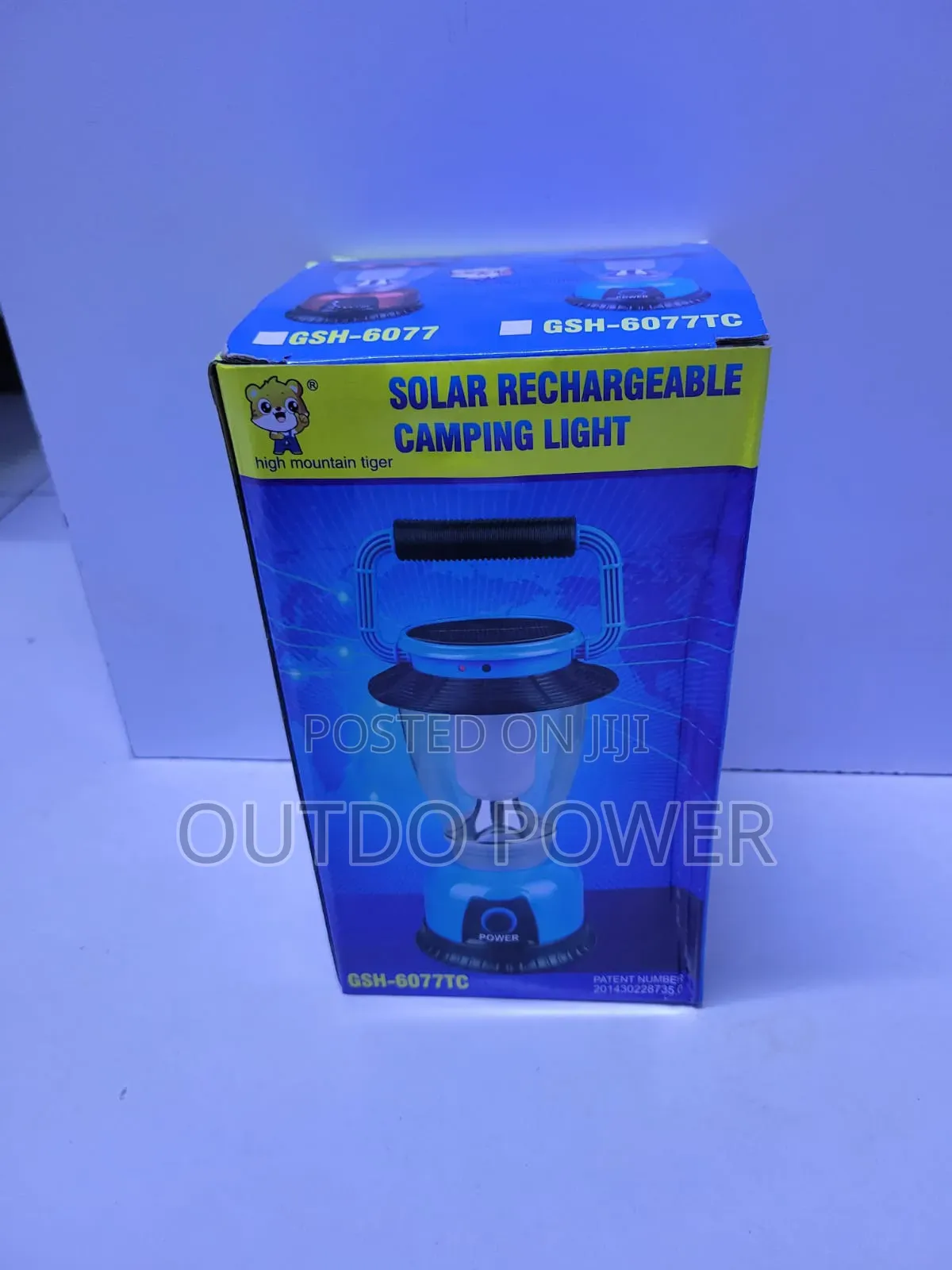 Solar Rechargeable Camping Light