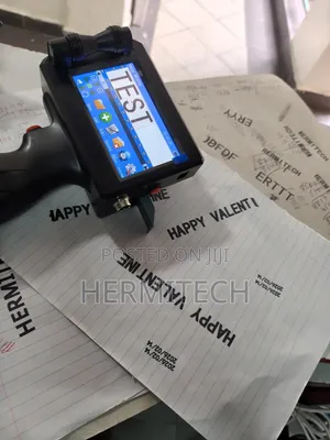 Hand Size Handheld Inkjet Printer With Quick Drying Ink Cartridges