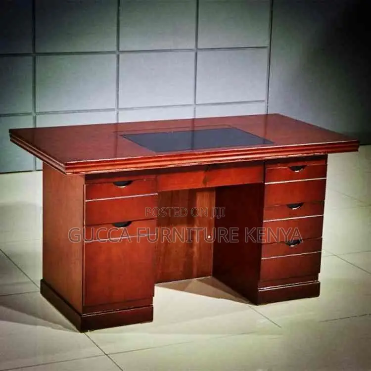 1.2 Meters Executive Mahogany Office Desk
