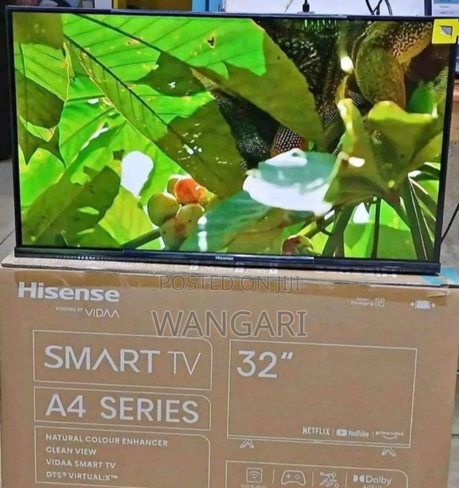 Wifi Enabled Hisense 32 Inch A4 Series Smart Tv