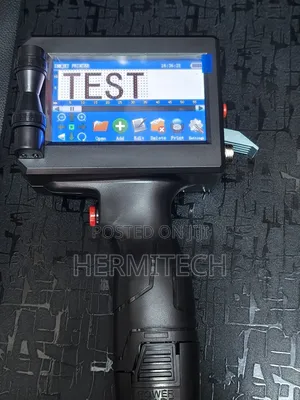 Maximum Printing Size 12.7mm Permanent Prints Handheld Printer