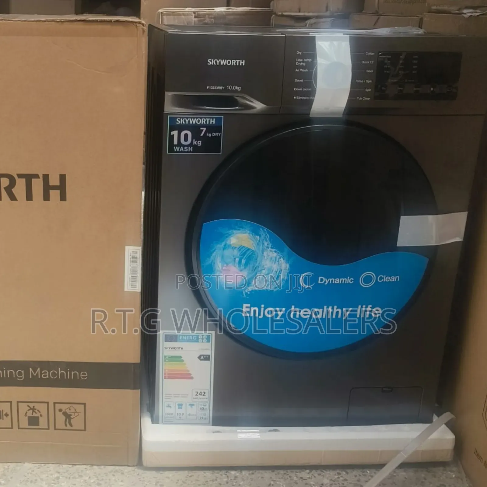 Skyworth 12kg Wash Dry Front Load Machine