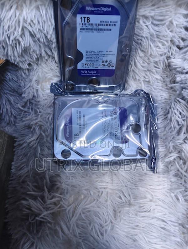 Wd Purple 1tb Hard Disk Ideal For Cctv Security Systems