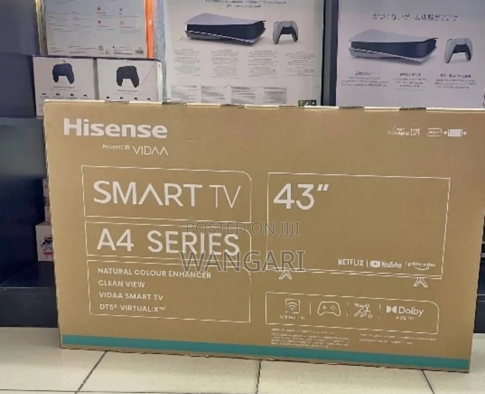 Restocked Hisense A4 Series Smart Tv 43 Inch