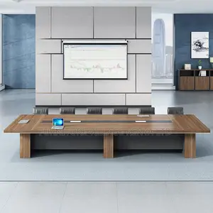 Office Table ; 3-meter Mdf Boardroom Large Office Table