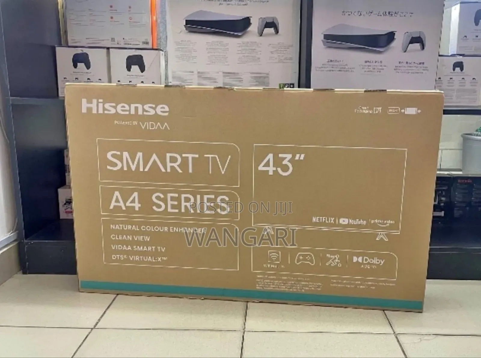Bluetooth Enabled Hisense A4 Series Smart Tv 43 Inch
