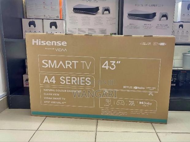 Bluetooth Enabled Hisense A4 Series Smart Tv 43 Inch