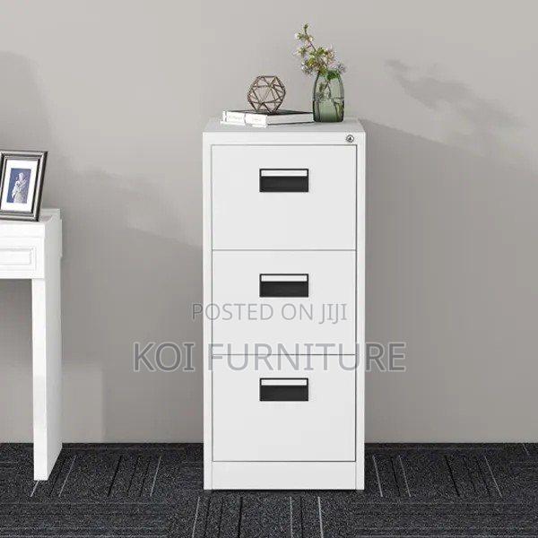 Office Cabinet : Steel Office 3-Drawer Filing Cabinet