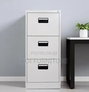 Office Cabinet : Steel Office 3-Drawer Filing Cabinet