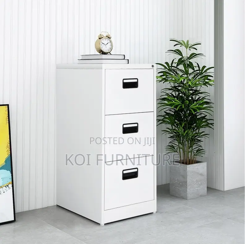 Office Cabinet : Steel Office 3-Drawer Filing Cabinet