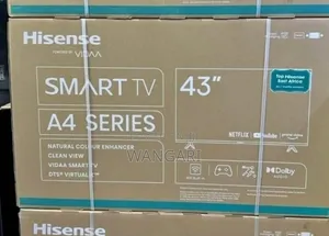 Bluetooth Enabled Hisense A4 Series Smart Tv 43 Inch