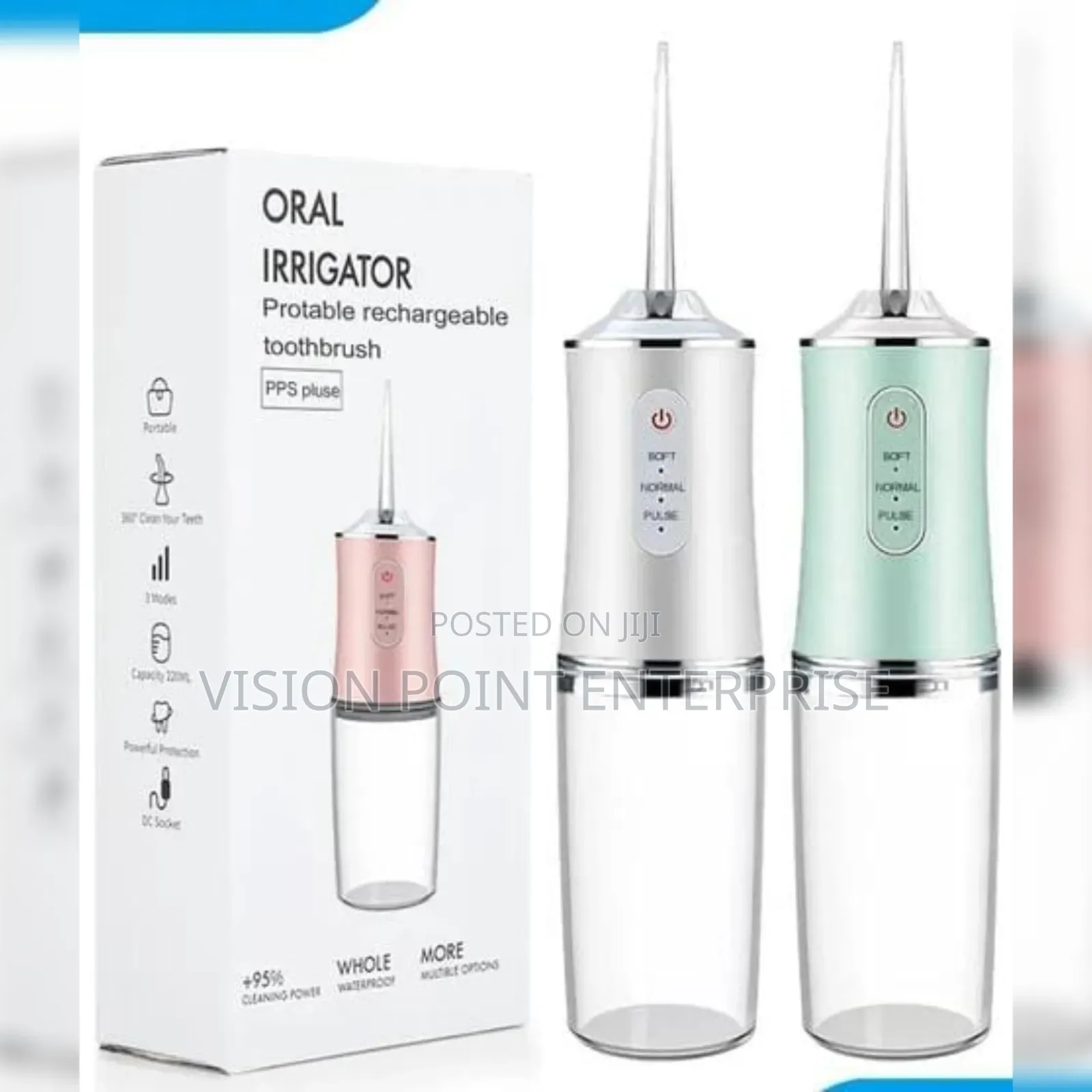 4 Nozzles New Dental Water Jet Irrigator Dental Flosser