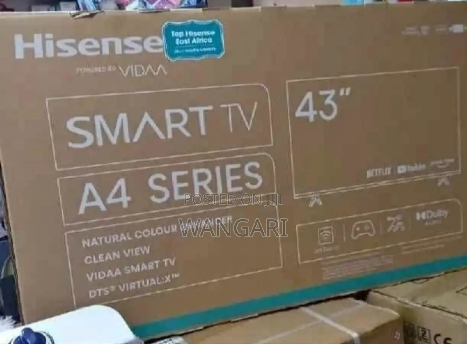 Vidaa Smart Tv Hisense A4 Series Smart Tv 43 Inch