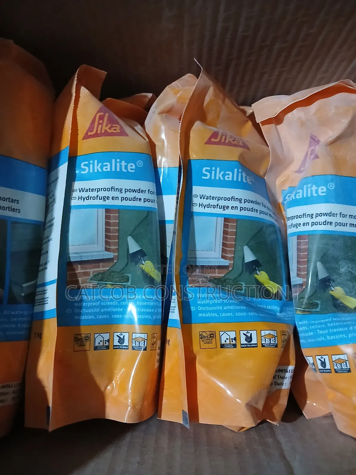 Sikalite – 1kg High-Strength Concrete Repair Mortar