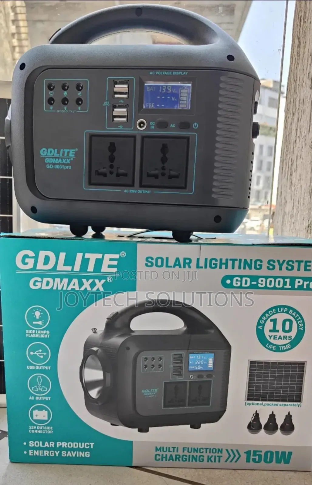 Gdlite Solar /Electric Power Generator 150w Power Station