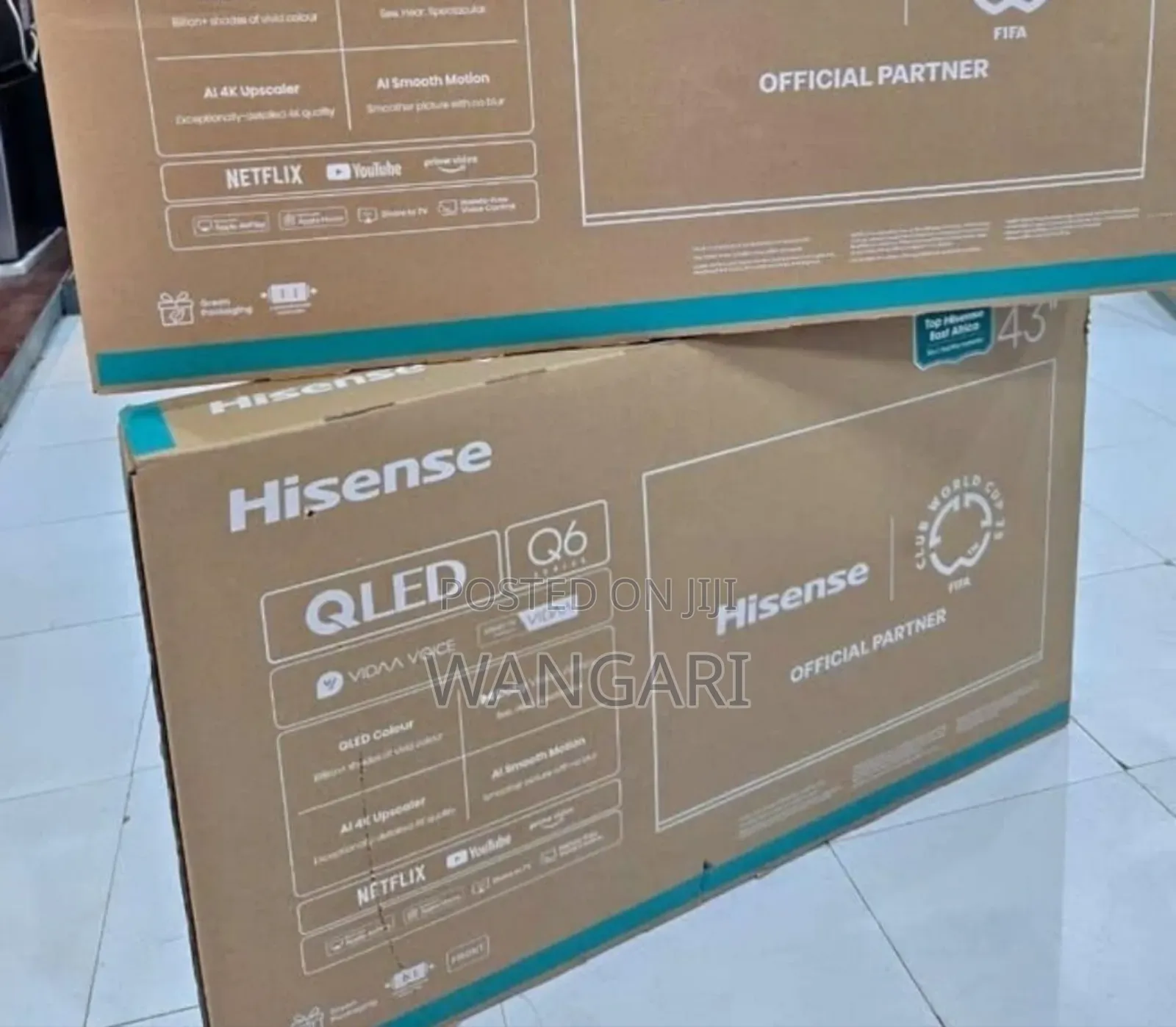 New Model Hisense Q6 Series Smart Tv 43 Inch