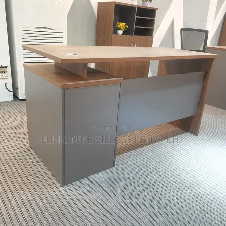 Office Desk; 1.4 Meter Executive Office Desk With Drawers