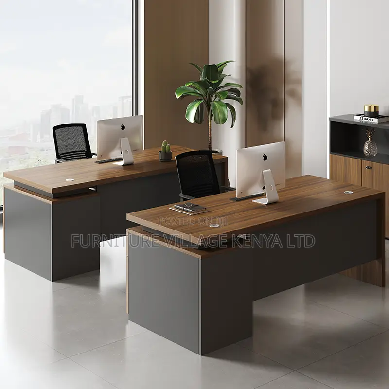 Office Desk; 1.4 Meter Executive Office Desk With Drawers