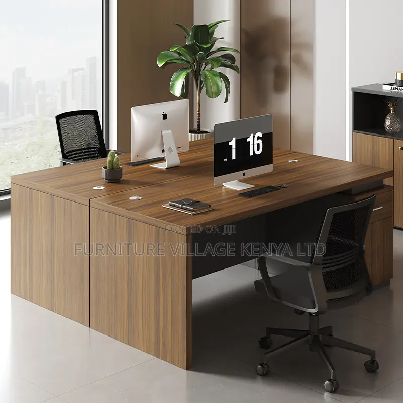 Office Desk; 1.4 Meter Executive Office Desk With Drawers
