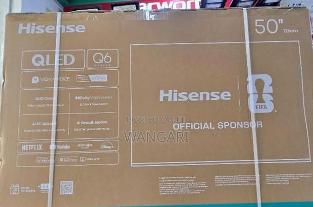 Youtube Netflix Hisense Q6 Series Smart Tv 50 Inch