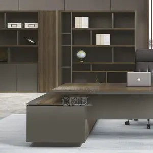 Office Desk : 1.6 M L-Type Executive Office Desk