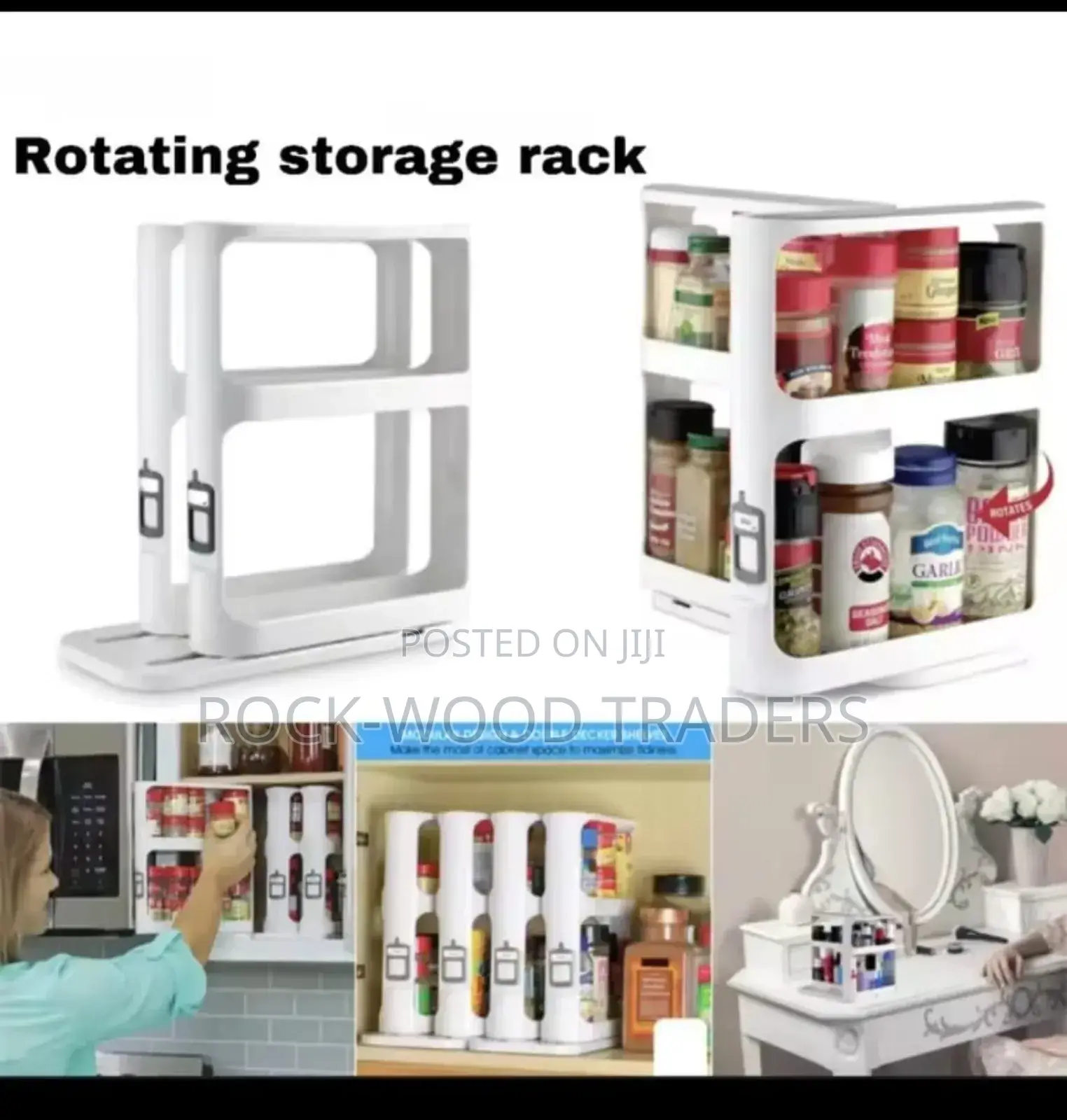 Rotating Spice Rack