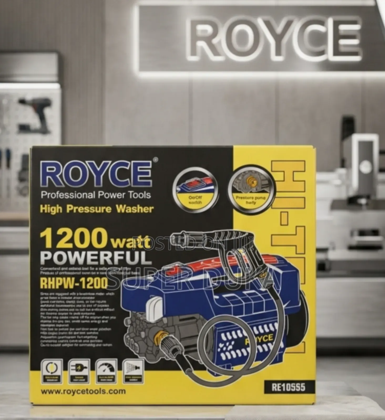 Royce Professional Power Tools High Pressure Washer.