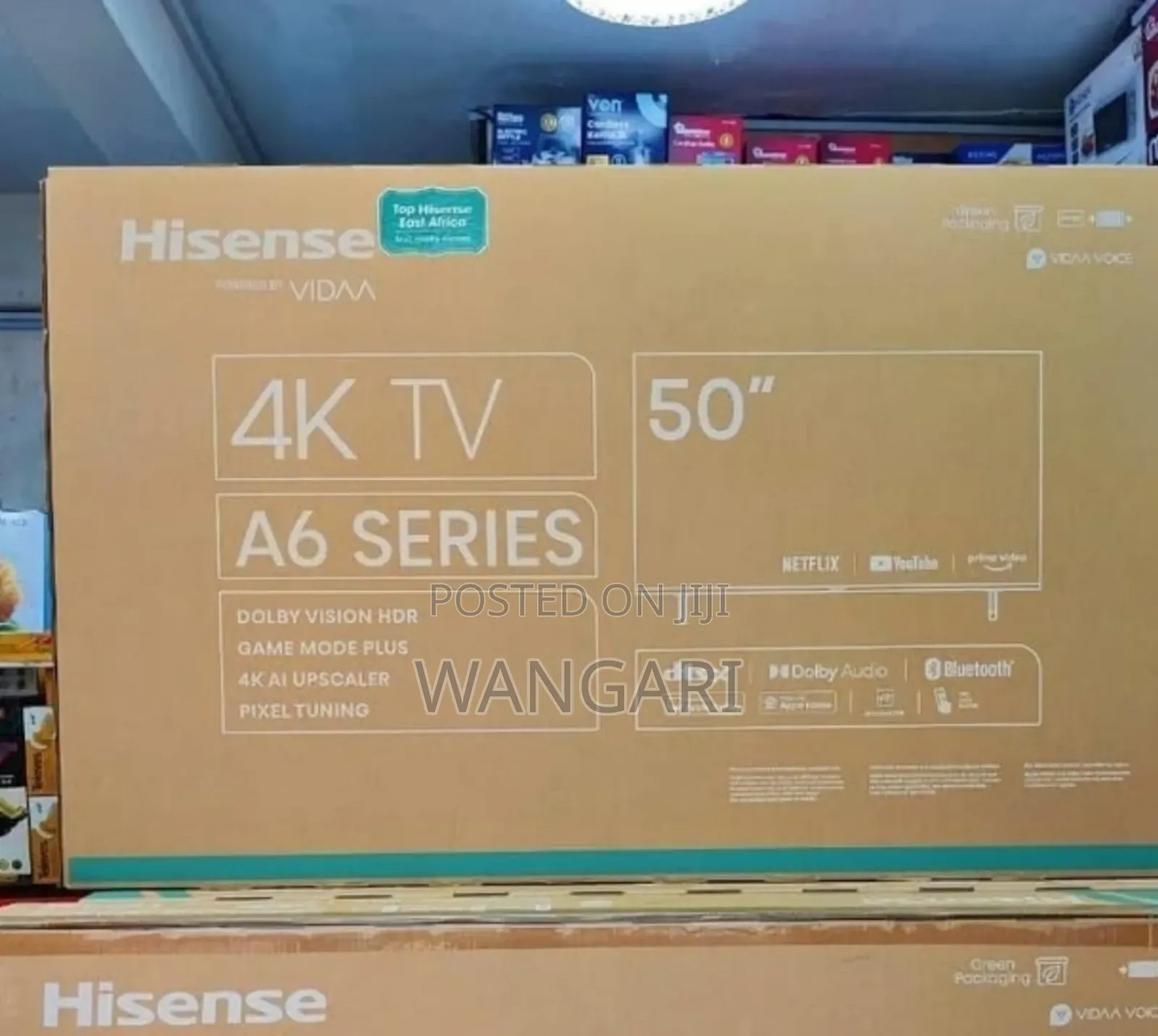 14 Months Warranty Hisense A6 Series Smart Tv 50 Inch