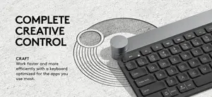 Logitech Craft Bluetooth Keyboard Graphite